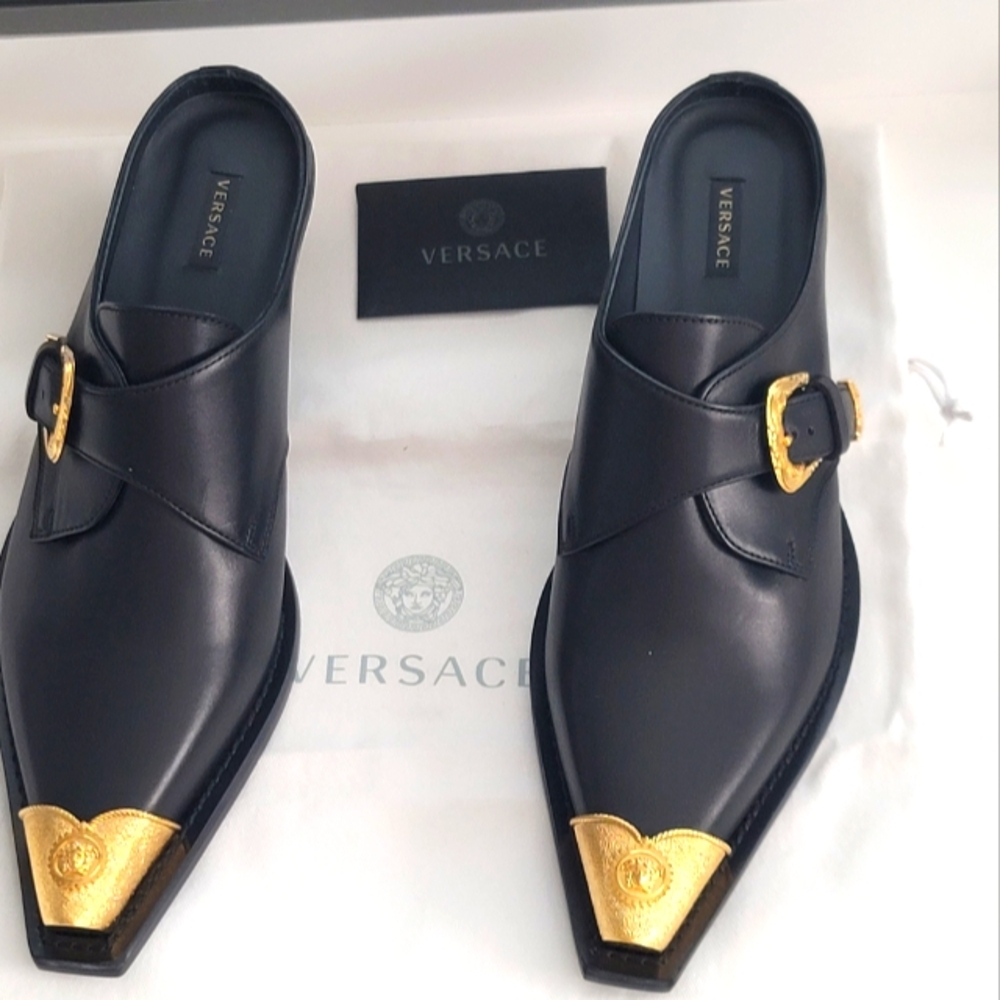 💥  HP - VERSACE MULES SHOES 💥 - Picture 11 of 11